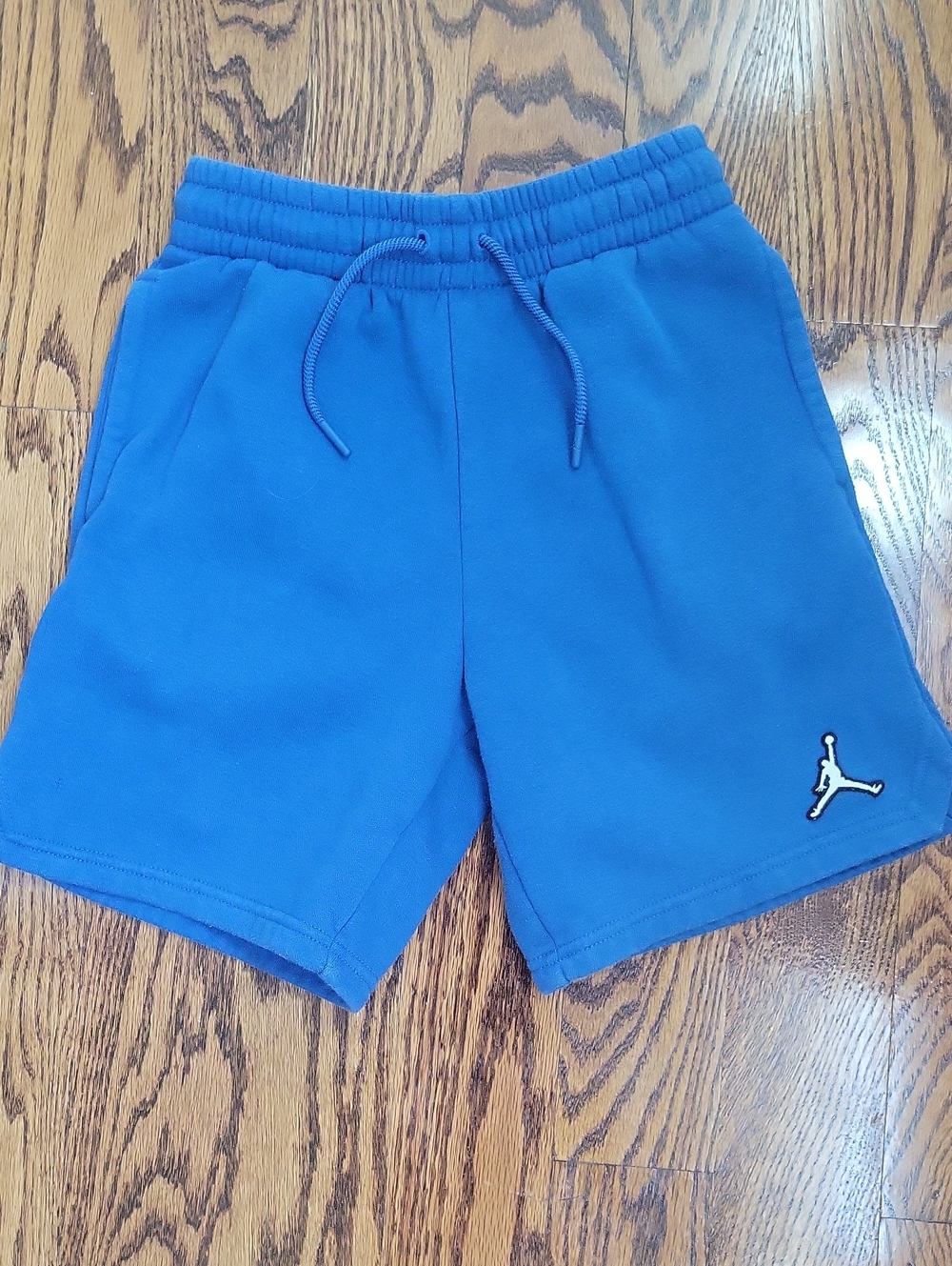 Jordan Blue Athletic Fleece Shorts with Jumpman